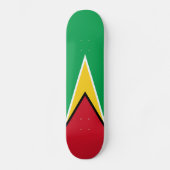 Guyana Flag Persoonlijk Skateboard (Voorkant)