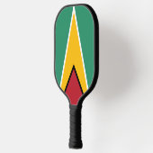 Guyana Flag Pickleball Paddle (Links)