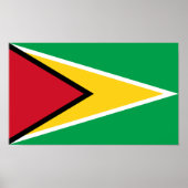 Guyana Flag Poster (Voorkant)