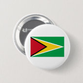 Guyana Flag Ronde Button 5,7 Cm (Voorkant /achterkant)