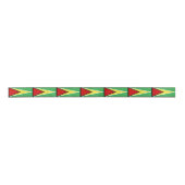 Guyana Flag Satijnen Lint (Voorkant)