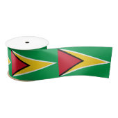 Guyana Flag Satijnen Lint (Spoel)
