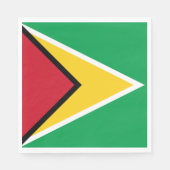 Guyana Flag Servet (Voorkant)