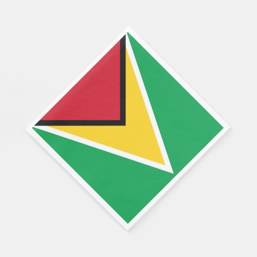 Guyana Flag Servet (Hoek)