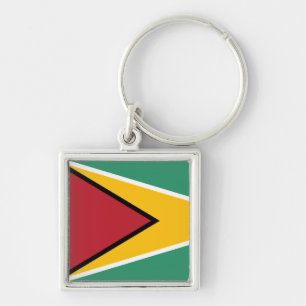Guyana Flag Sleutelhanger