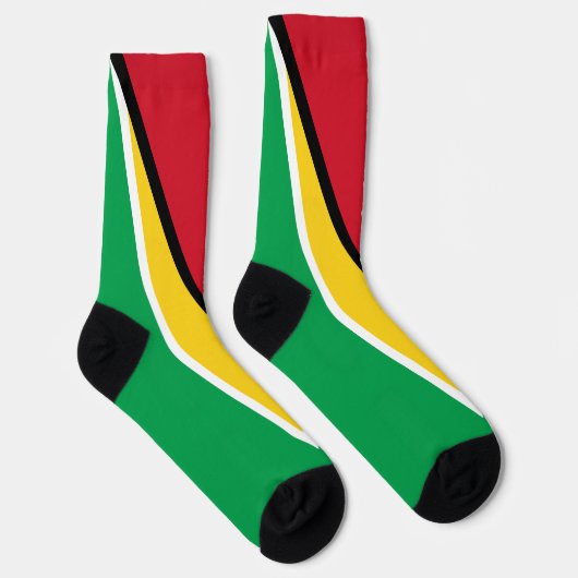 Guyana Flag Sokken (Rechts)