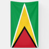 Guyana Flag Spandoek (Verticaal)