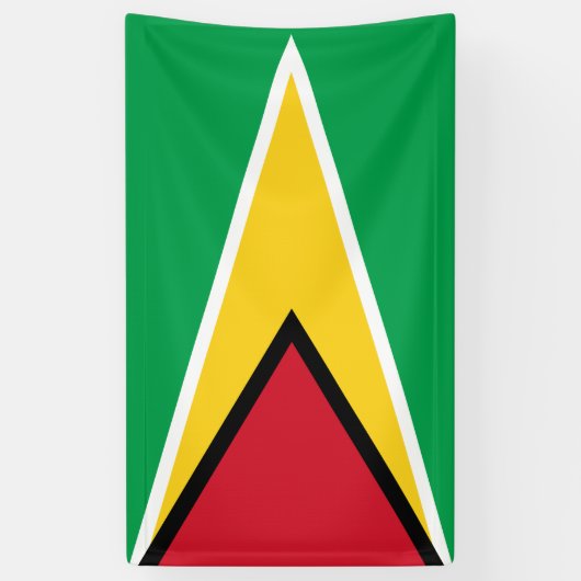 Guyana Flag Spandoek (Verticaal)