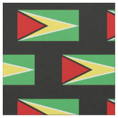 Guyana Flag Stof (Close Up)