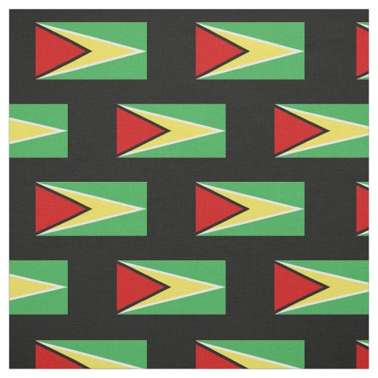 Guyana Flag Stof (Swatch)