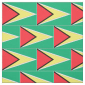 Guyana Flag Stof (Swatch)