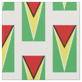 Guyana Flag Stof (Close Up)