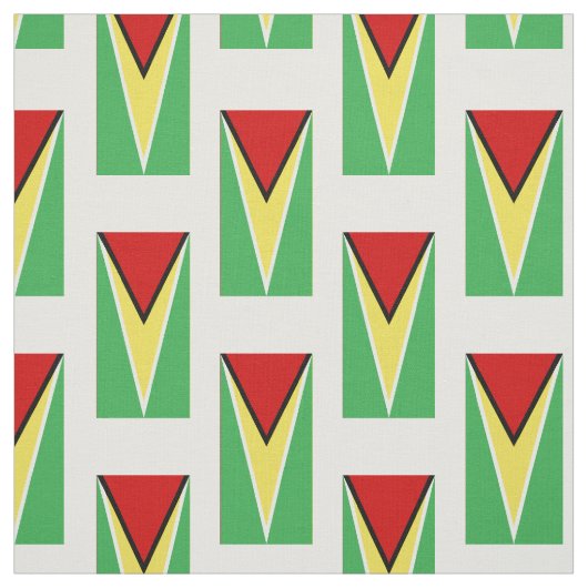 Guyana Flag Stof (Swatch)