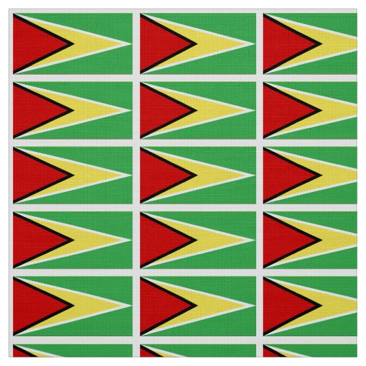 Guyana Flag Stof (Swatch)