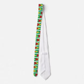 Guyana Flag Stropdas (Achterkant)