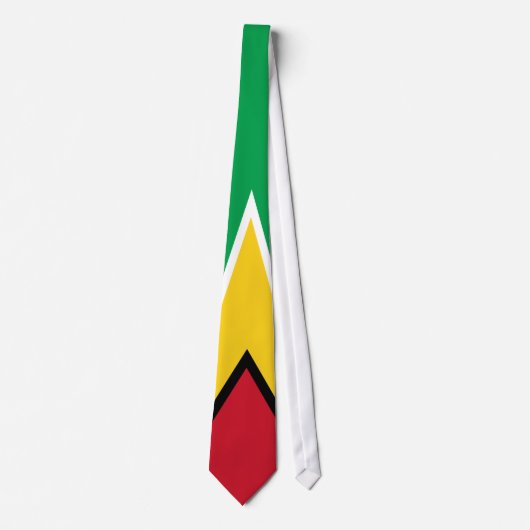 Guyana Flag Stropdas (Voorkant)