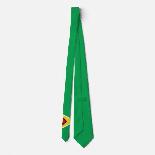 Guyana Flag Stropdas (Achterkant)