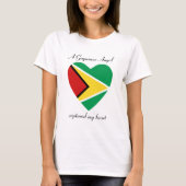 Guyana Flag Sweetiat T-Shirt (Voorkant)
