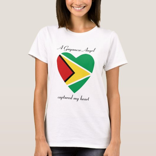 Guyana Flag Sweetiat T-Shirt (Voorkant)