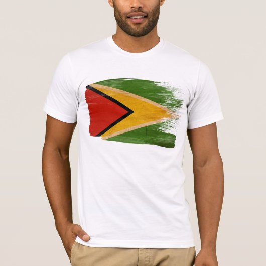 Guyana Flag T-Shirt (Voorkant)