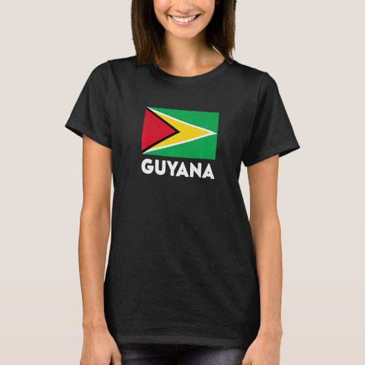 Guyana Flag T-shirt (Voorkant)