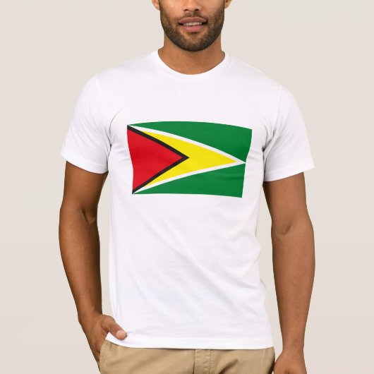 Guyana Flag T-shirt (Voorkant)