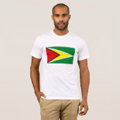 Guyana Flag T-shirt (Voorkant volledig)