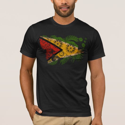 Guyana Flag T-shirt (Voorkant)
