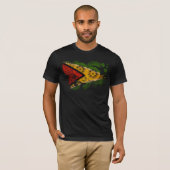 Guyana Flag T-shirt (Voorkant volledig)