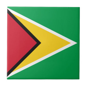 Guyana Flag Tegeltje