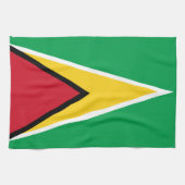 Guyana Flag Theedoek (Horizontaal)