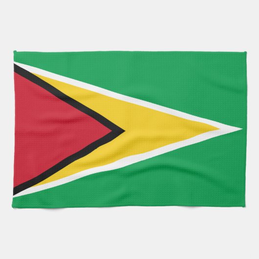 Guyana Flag Theedoek (Horizontaal)