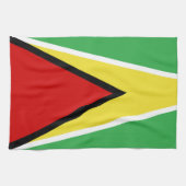 Guyana Flag Theedoek (Horizontaal)