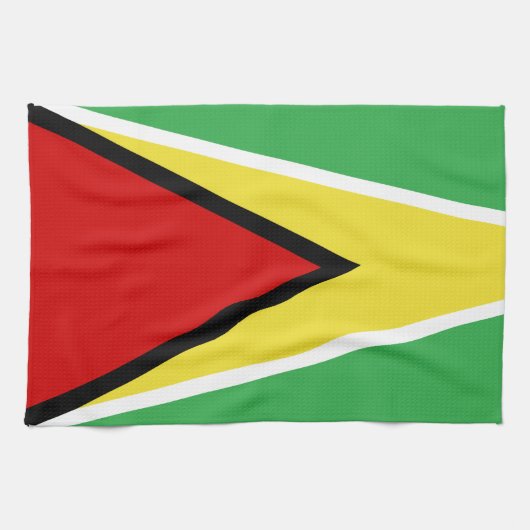 Guyana Flag Theedoek (Horizontaal)