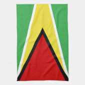 Guyana Flag Theedoek (Verticaal)