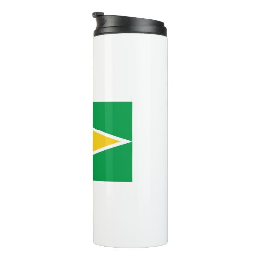 Guyana Flag Thermosbeker (Geroteerd rechts)