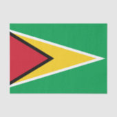 Guyana Flag Tissuepapier (Voorkant)