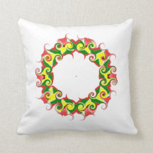 Guyana Flag Toss Pillow