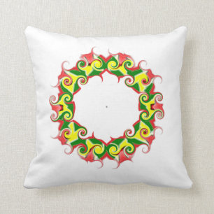Guyana Flag Toss Pillow Kussen