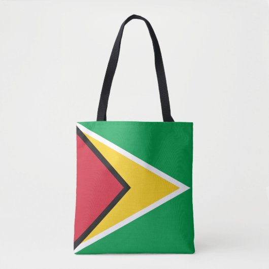 Guyana Flag Tote Bag (Voorkant)