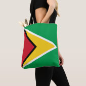 Guyana Flag Tote Bag (Dichtbij)