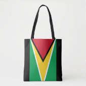 Guyana Flag Tote Bag (Voorkant)
