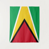 Guyana Flag Wandkleed (Voorkant)