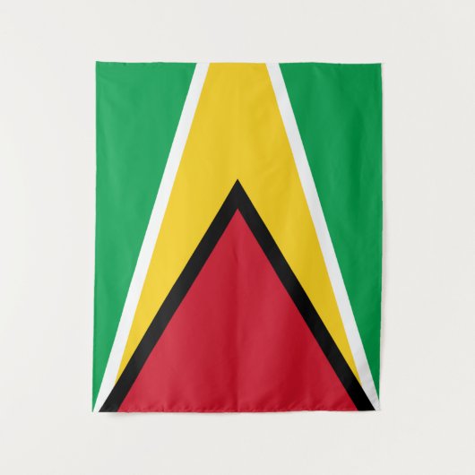 Guyana Flag Wandkleed (Voorkant)