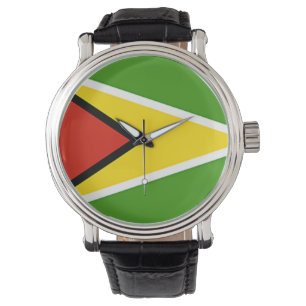 Guyana Flag Watch Horloge