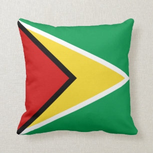 Guyana Flag x Flag Pillow Kussen