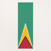 Guyana Flag Yogamat (Achterkant)