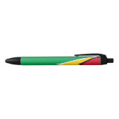 Guyana Flag Zwarte Inkt Pen (Bovenkant)
