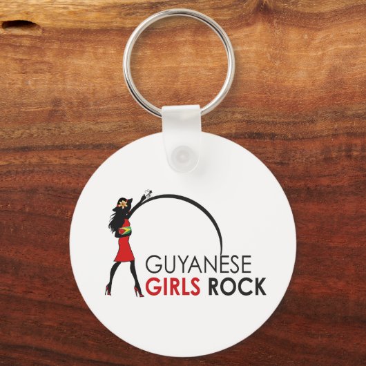 Guyana Girl Sleutelhanger (Voorkant)