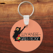 Guyana Girl Sleutelhanger (Voorkant)